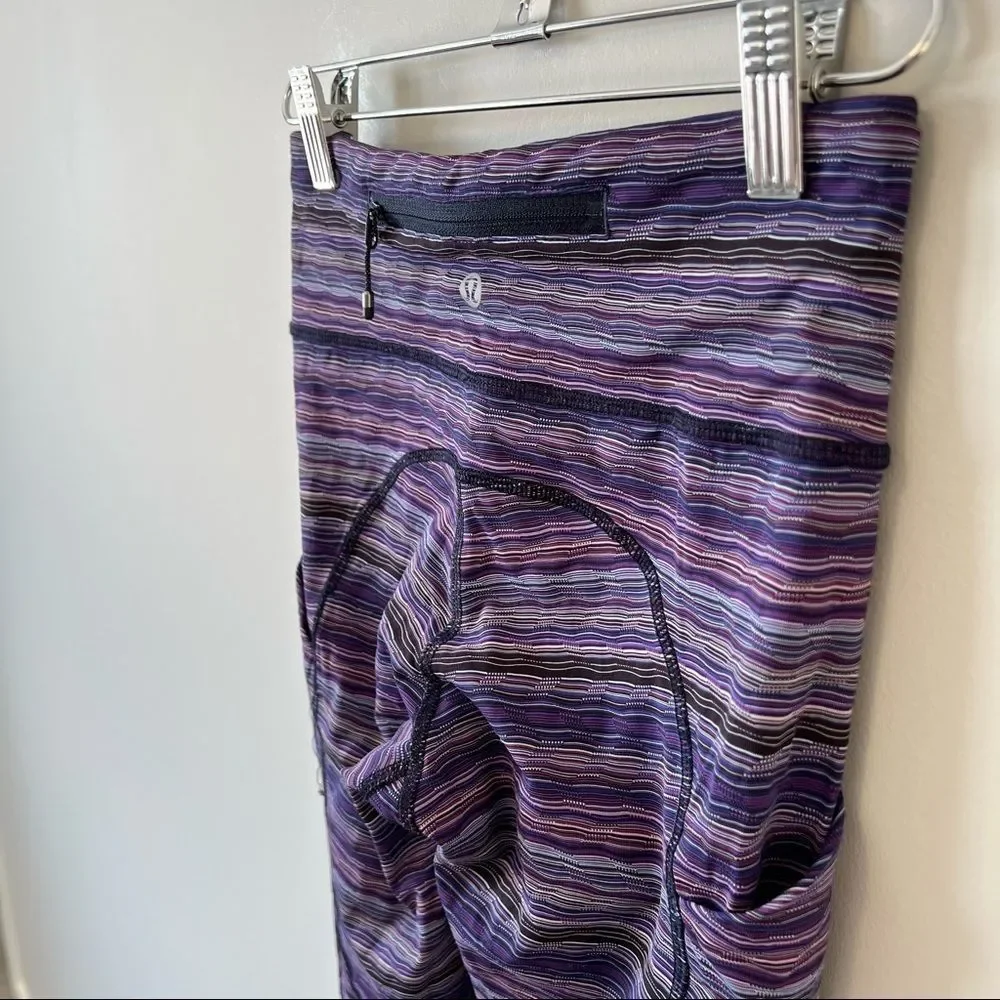 Lululemon Speed Tight IV Leggings Space Dye Twist Ultra Violet - Picture 11 of 16